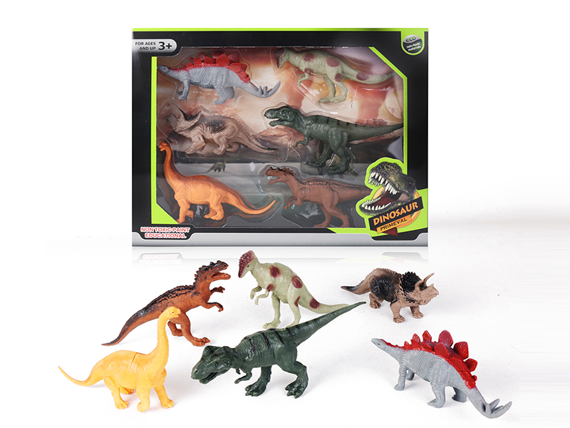 6PCS Dinosaurs Toy Set