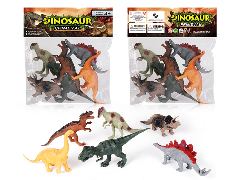 6PCS Dinosaurs Toy Set