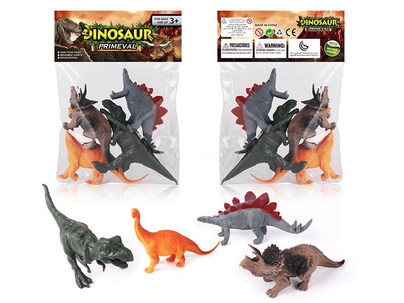 4PCS Dinosaurs Toy Set