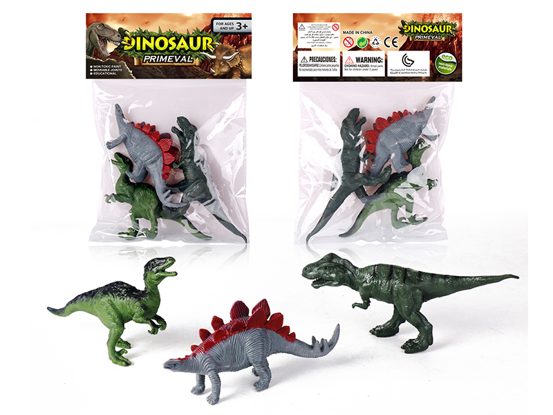 3PCS Dinosaurs Toy Set