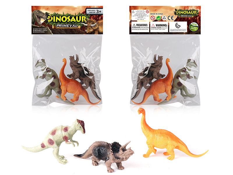 3PCS Dinosaurs Toy Set