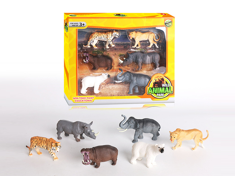 6PCS Animal Toy Set