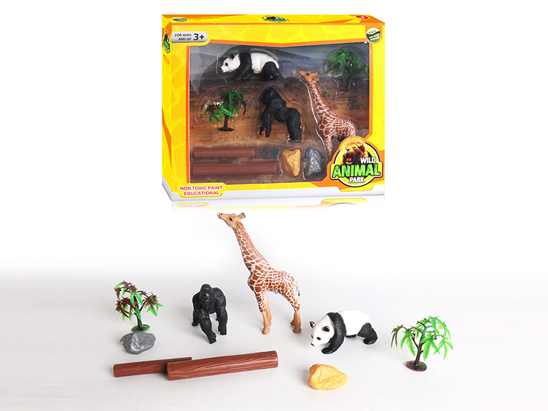3PCS Animal Toy Set