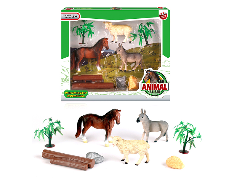 3PCS Animal Toy Set
