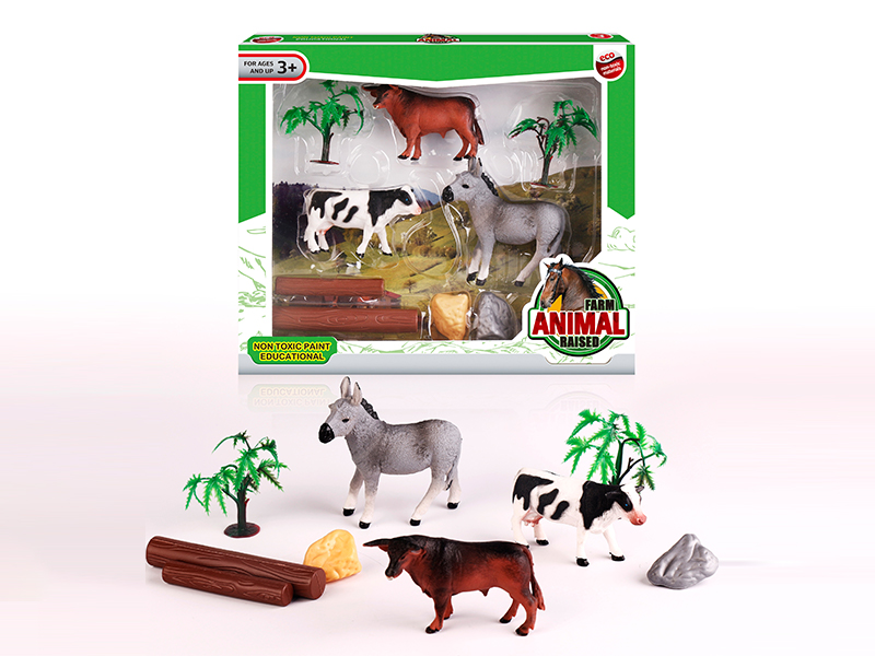 3PCS Animal Toy Set