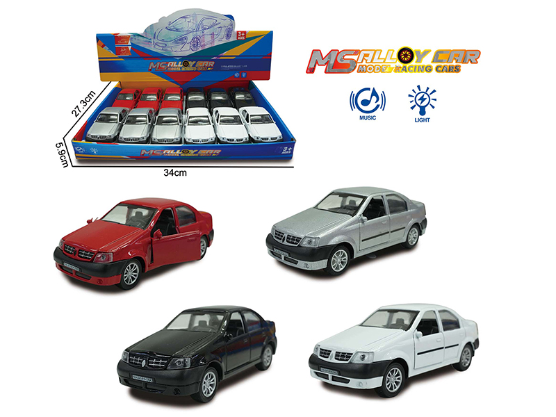 Renault Pull Back Alloy Car(12PCS)