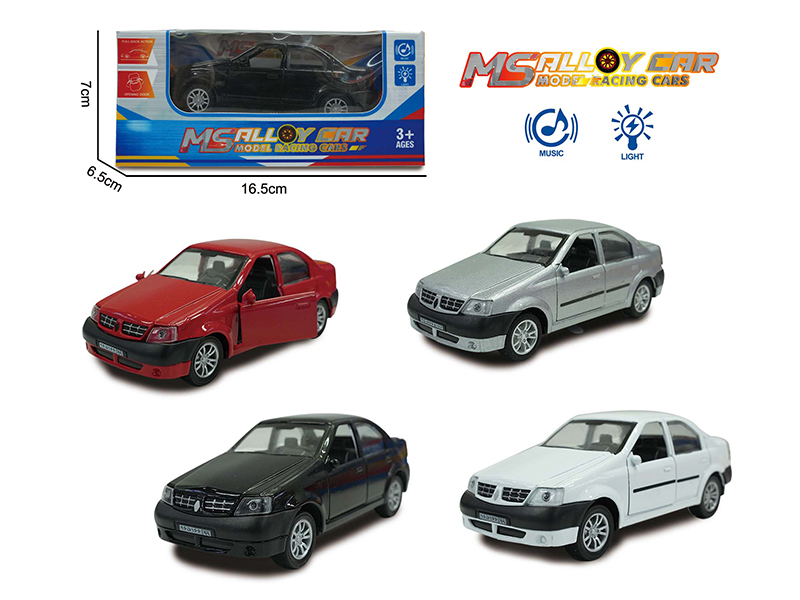 Renault Pull Back Alloy Car