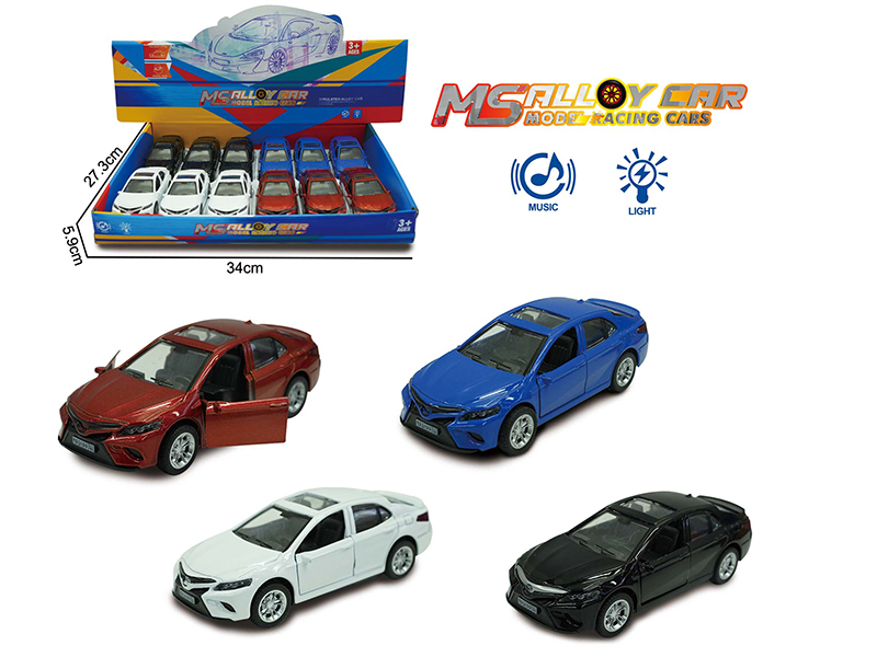 Toyota Camry Pull Back Alloy Car(12PCS)