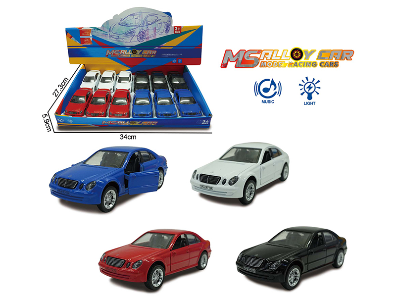 Mercedes-Benz Pull Back Alloy Car(12PCS)