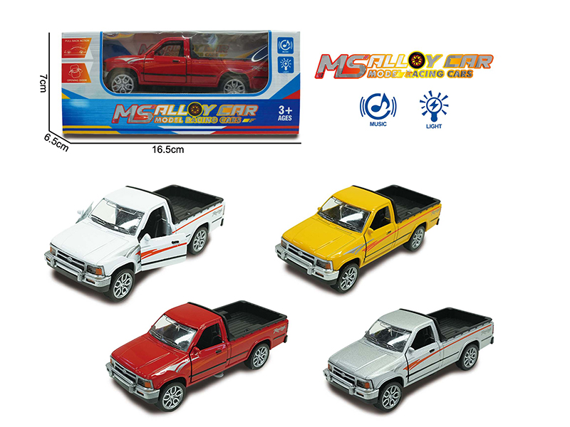 Toyota Pickup Pull Back Alloy Car