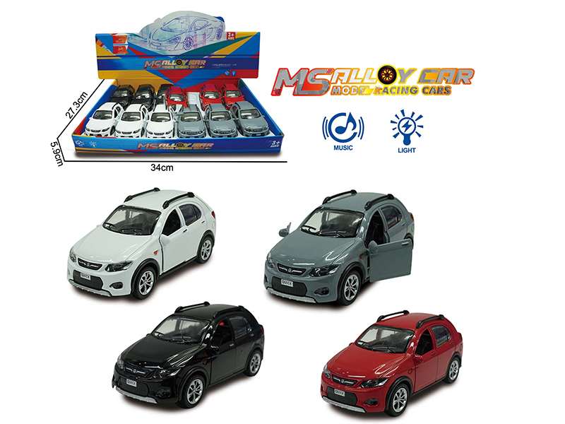 Pull Back Alloy Car(12PCS)