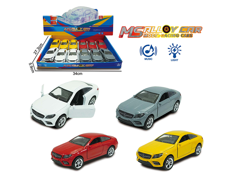 Benz Pull Back Alloy Car(12PCS)