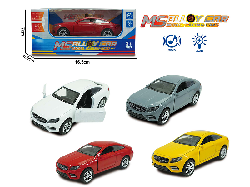 Benz Pull Back Alloy Car