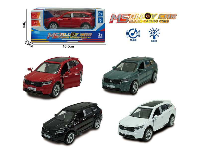 Kia Sorento Pull Back Alloy Car