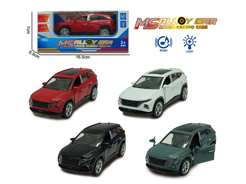 Hyundai Tucson Pull Back Alloy Car