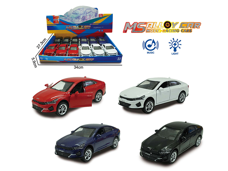 Kia K5 Pull Back Alloy Car(12PCS)