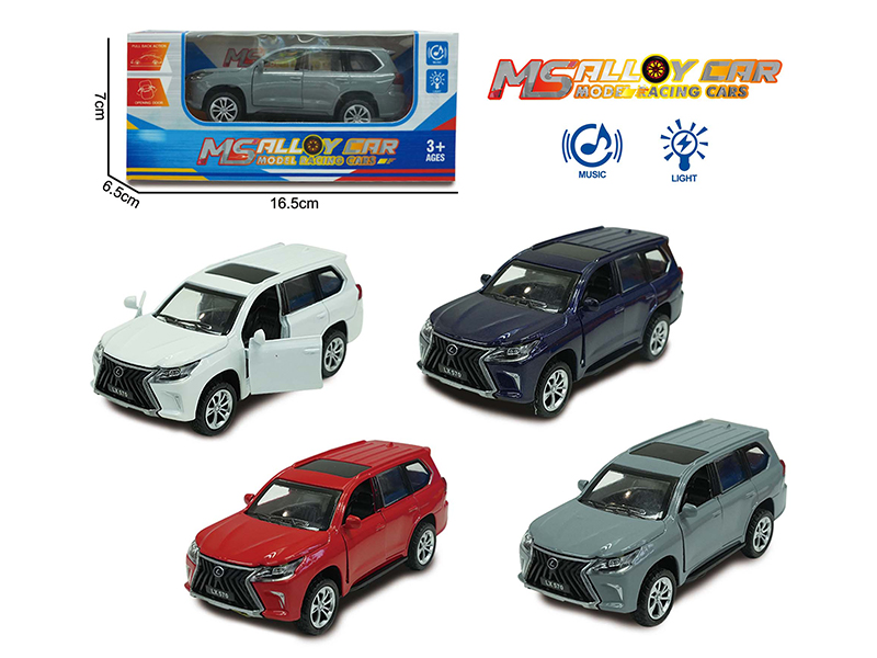 Lexus L570 Pull Back Alloy Car