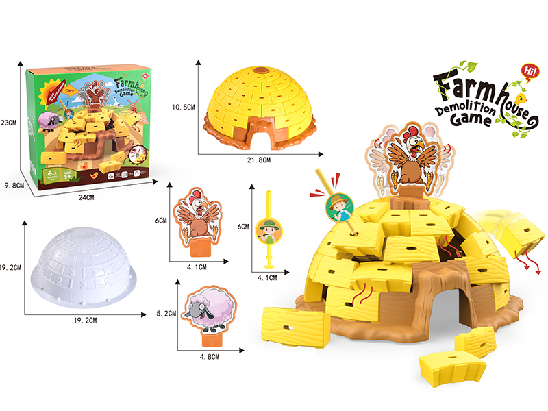 Farmhouse Demolition Game