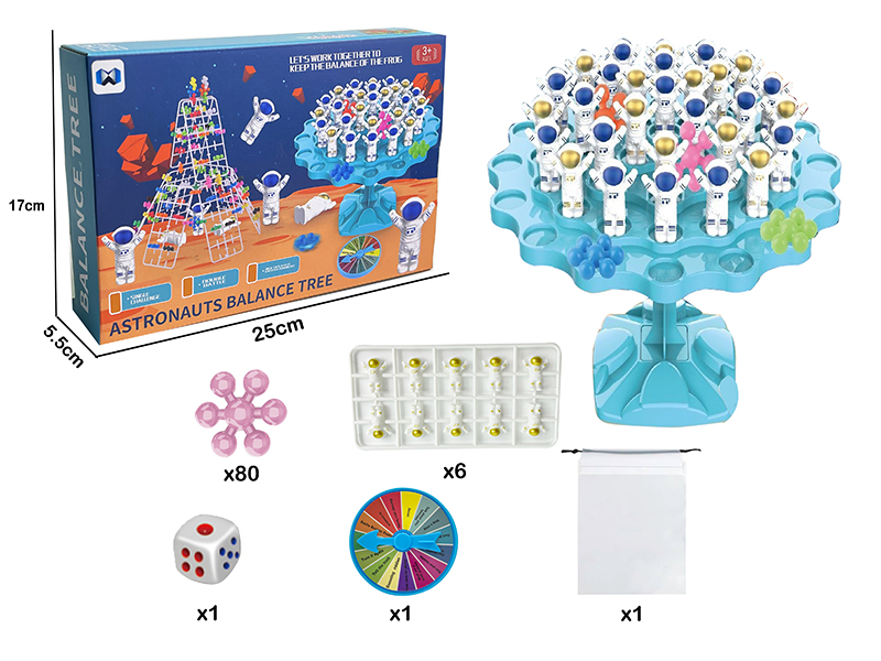 Astronaut Balance Tree Table Game