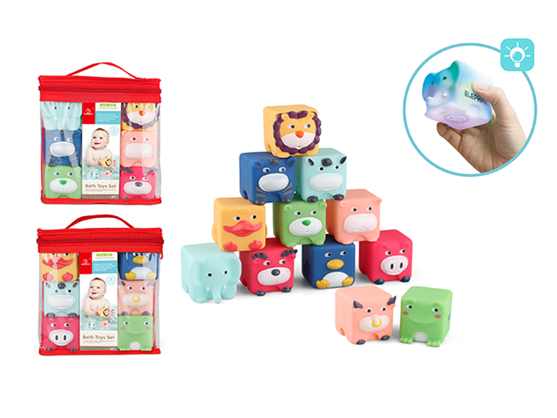 6PCS Bath Toy(With Light)