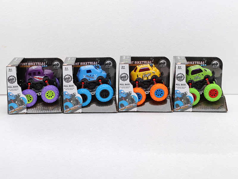 4WD Friction Animal Stunt Cartoon Car