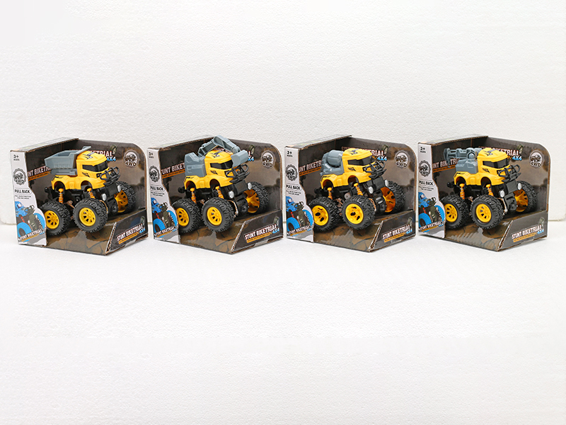 Friction 4WD Engineering Stunt Car