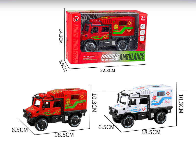 Large Friction Double Row Unimog Ambulance