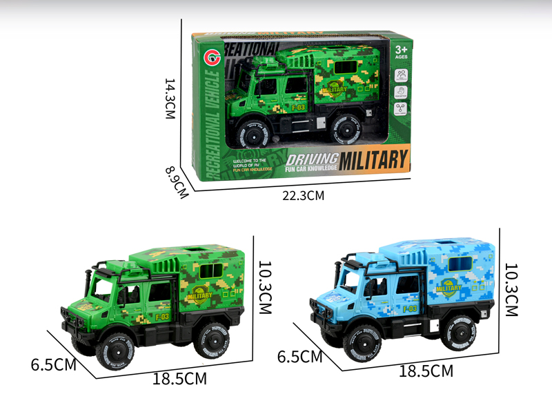 Large Friction Double Row Unimog Military Vehicle