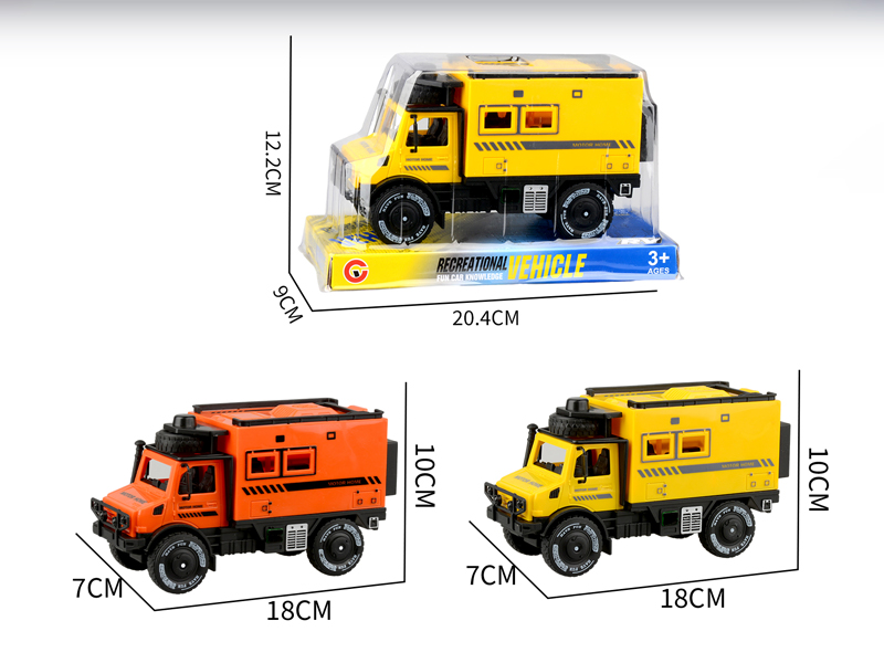 Large Friction Single Row Unimog Motor Home