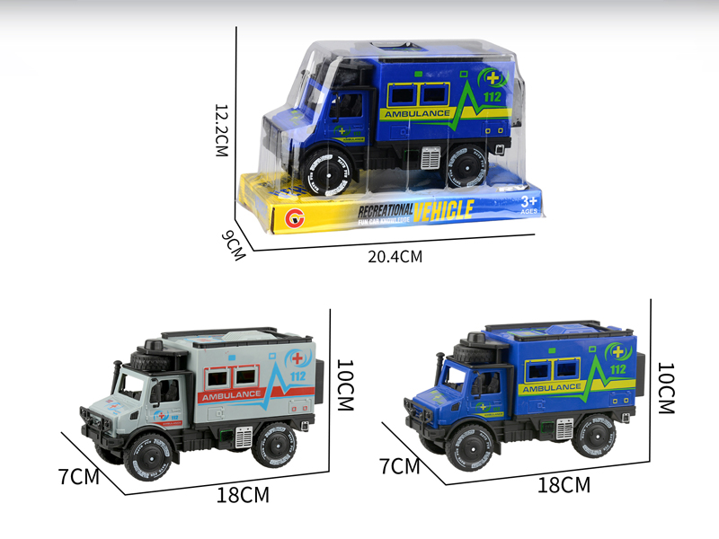 Large Friction Single Row Unimog Ambulance