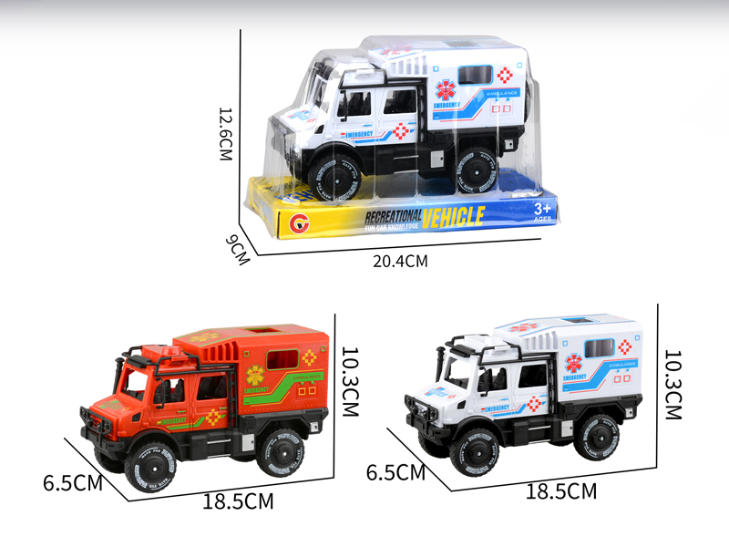 Large Friction Double Row Unimog Ambulance