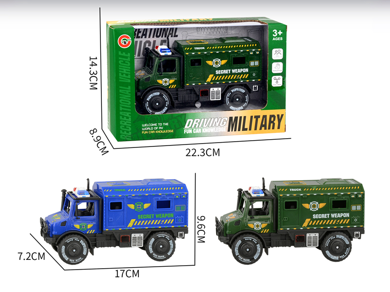 Large Friction Single Row Unimog Military Vehicle