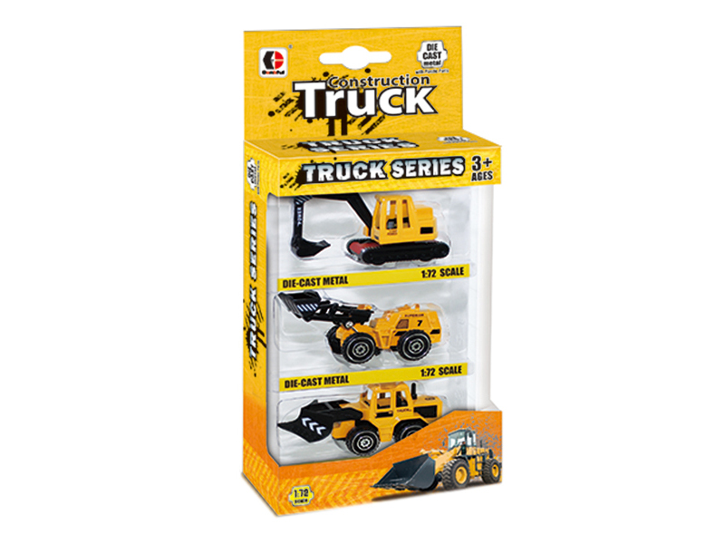 1:72 Slide Engineering Vehicle Set