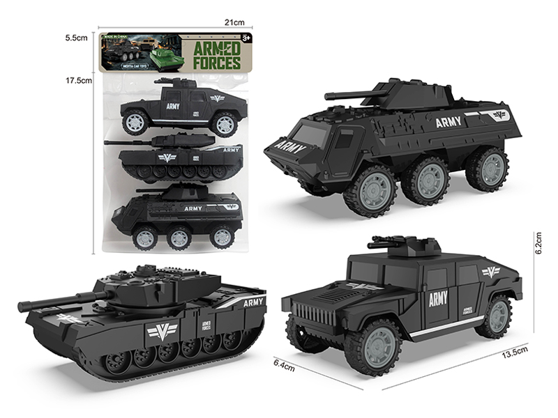 Friction Military Vehicle Set