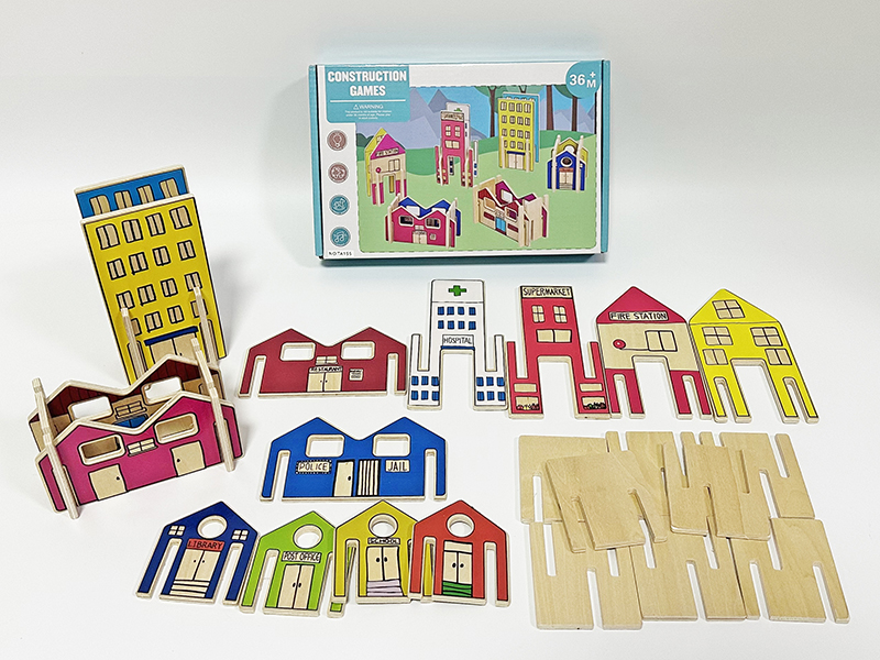 Wooden Construction Game