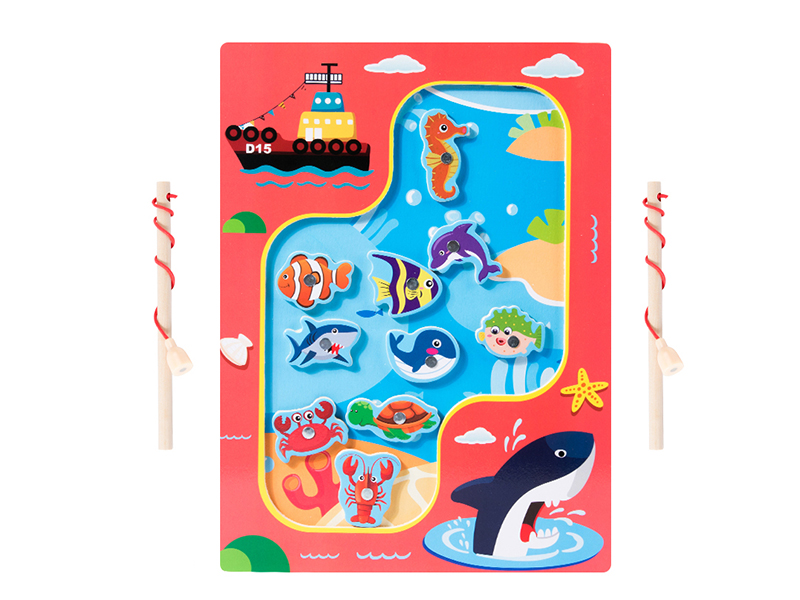 Wooden Fishing Toys
