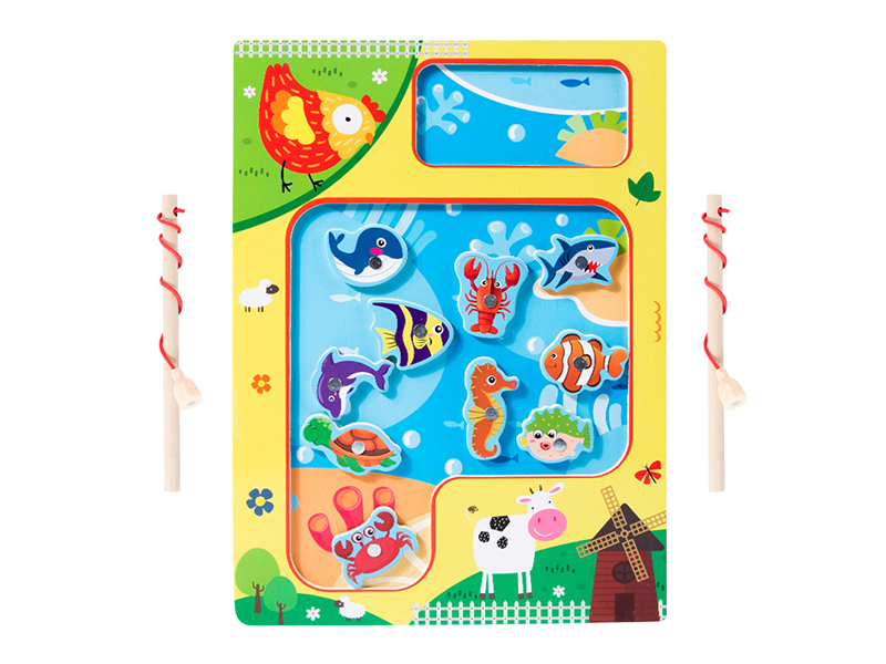 Wooden Fishing Toys