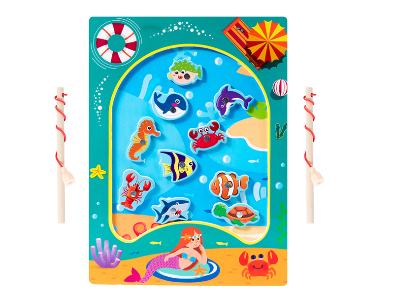 Wooden Fishing Toys