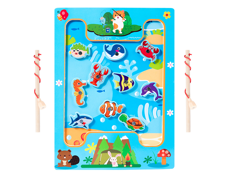 Wooden Fishing Toys