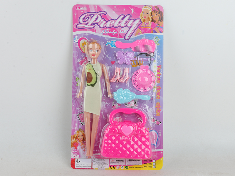 Jewelry Doll +Handbag