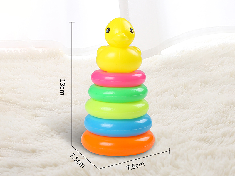 Five Layers Mini Stacking Ring Toys