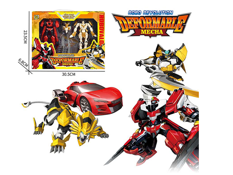 Robo Revolution Deformable Mecha 2PCS