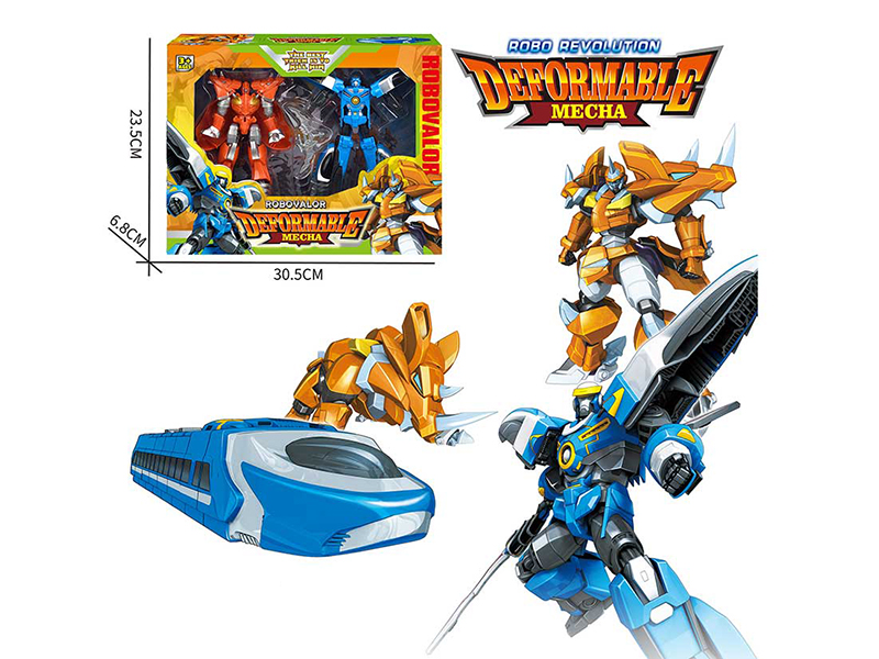 Robo Revolution Deformable Mecha 2PCS