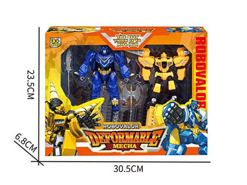 Robo Revolution Deformable Mecha 2PCS