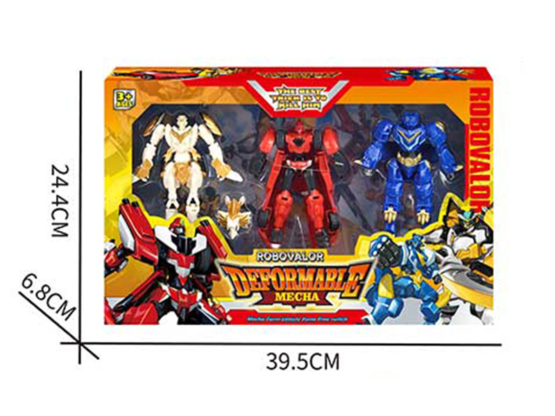 Robo Revolution Deformable Mecha 3PCS