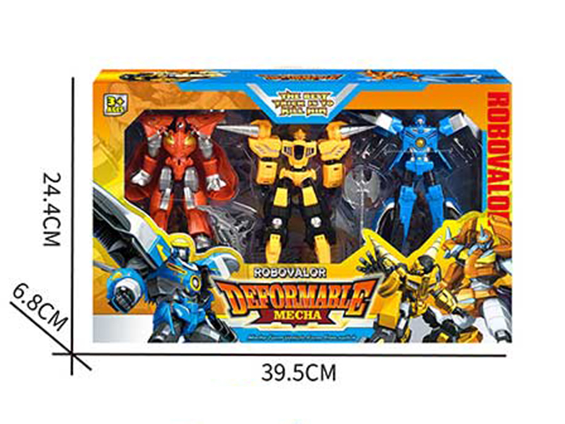 Robo Revolution Deformable Mecha 3PCS