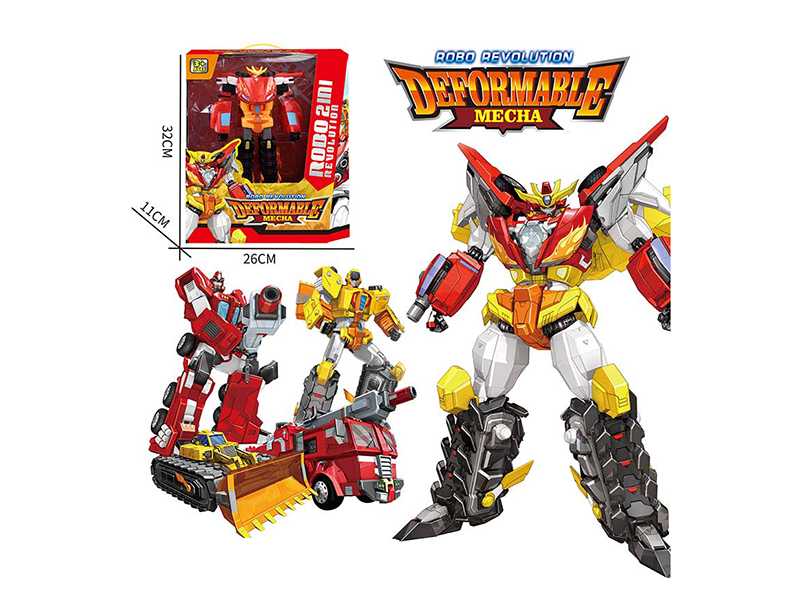Robo Revolution Deformable Mecha 2PCS