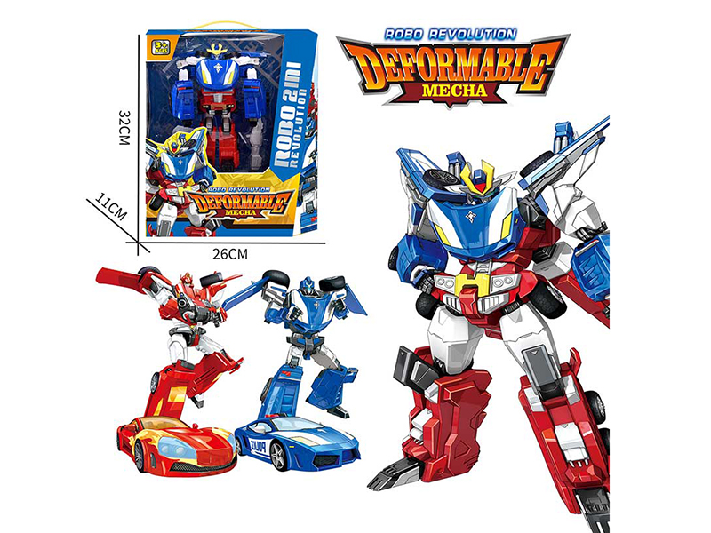 Robo Revolution Deformable Mecha 2PCS