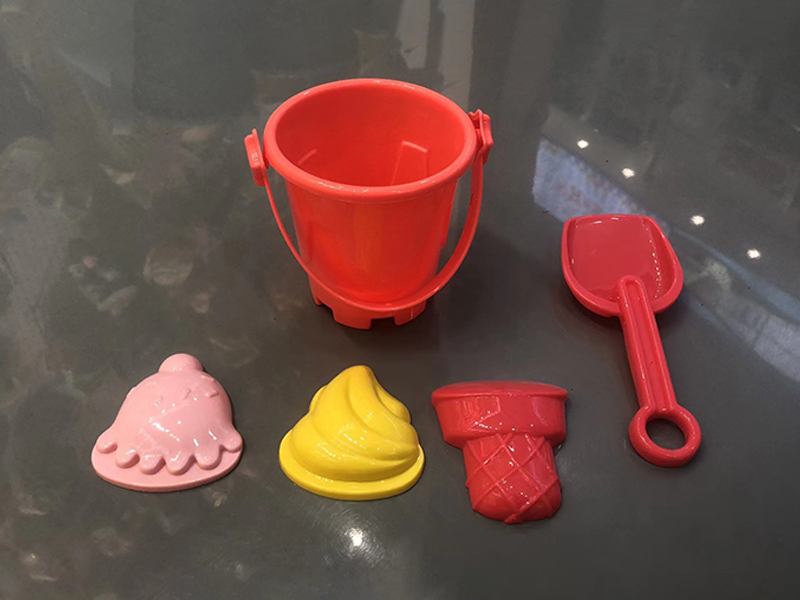 Round Bucket Ice Cream Beach Set 5PCS