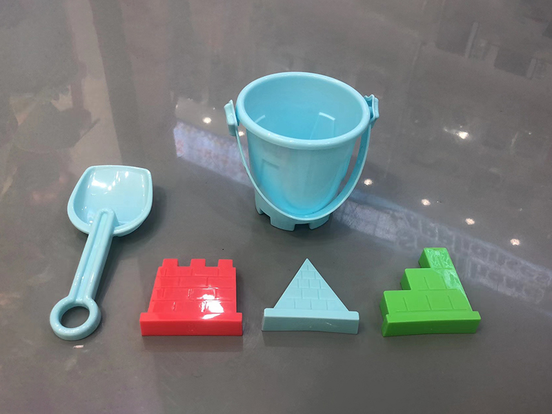 Round Bucket Castle Beach Set 5PCS